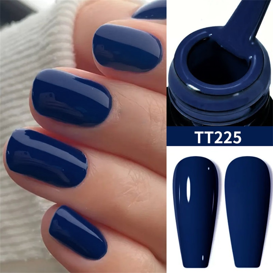 Nail Art Burgundy - TARTU 젤 네일 광택제, 버건디 레드