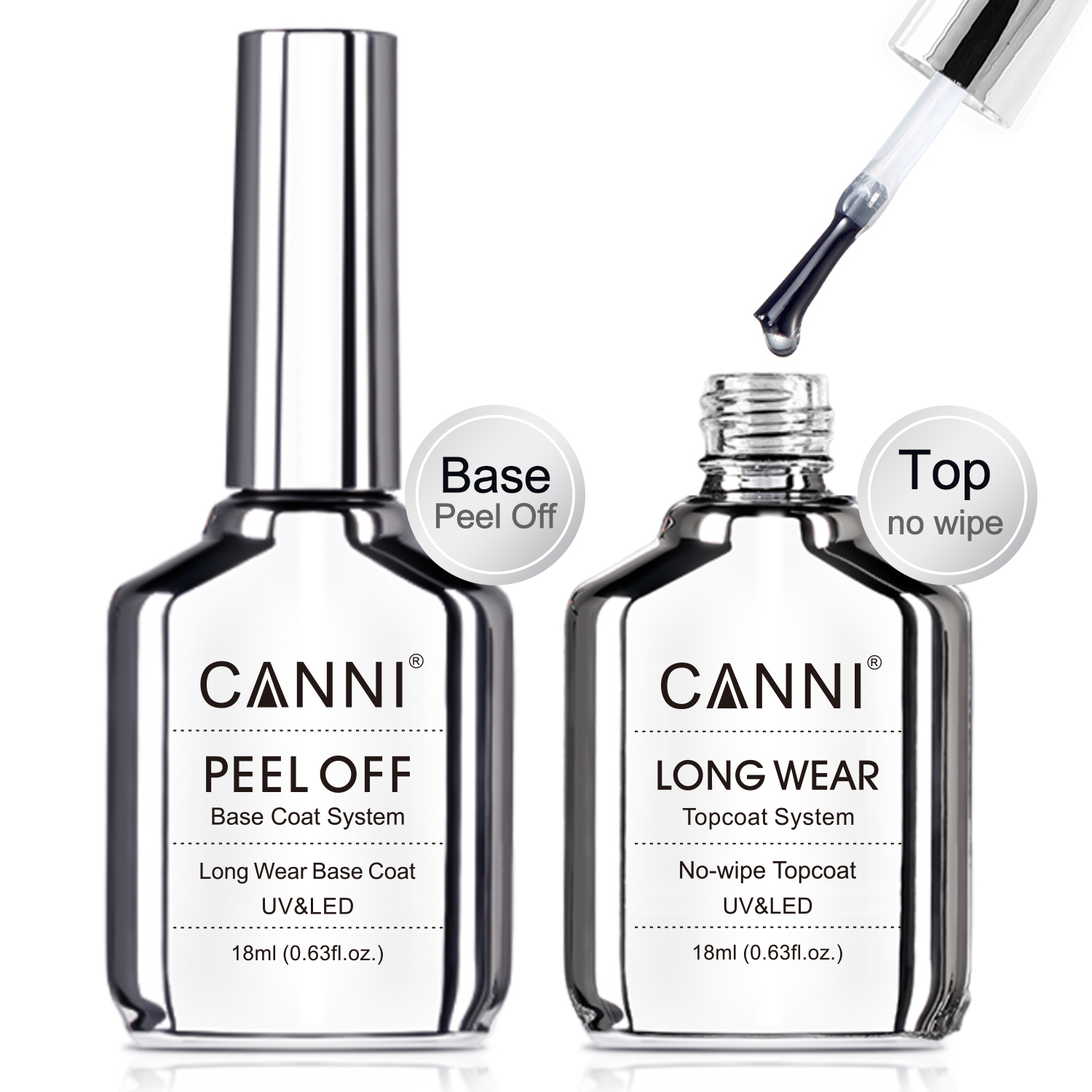 Peel Off Base Coat - 18ml 캐니 다이아몬드 롱 웨어 노