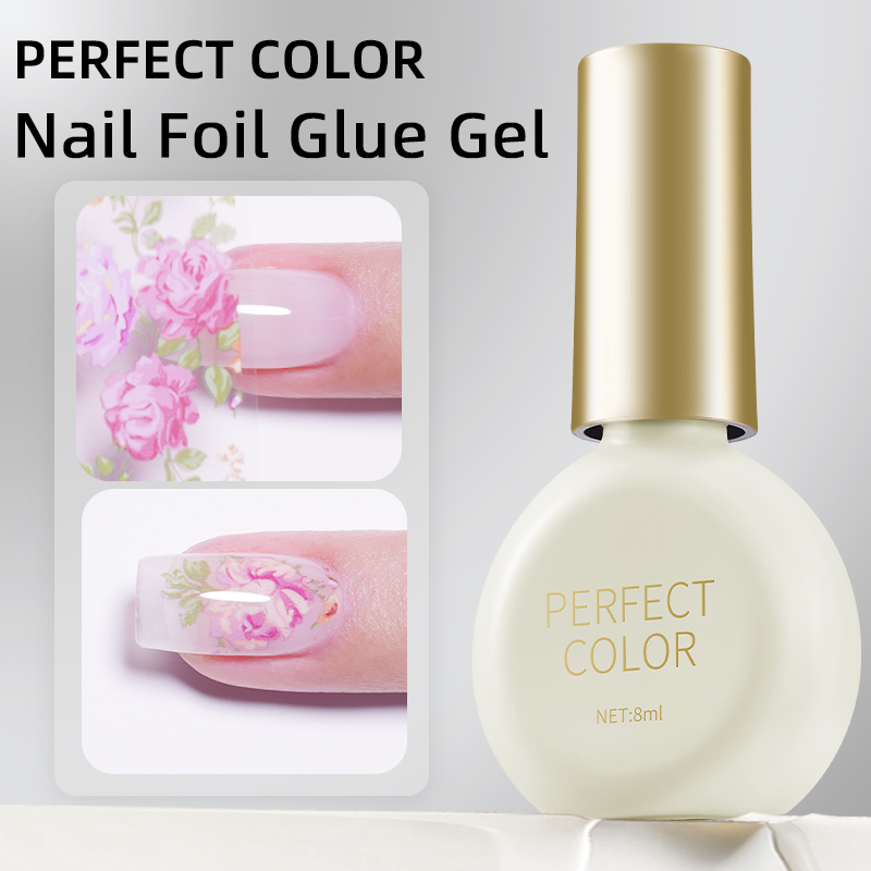 Nail Foil Transfer - 퍼펙트 컬러 네일 포일 글루 젤