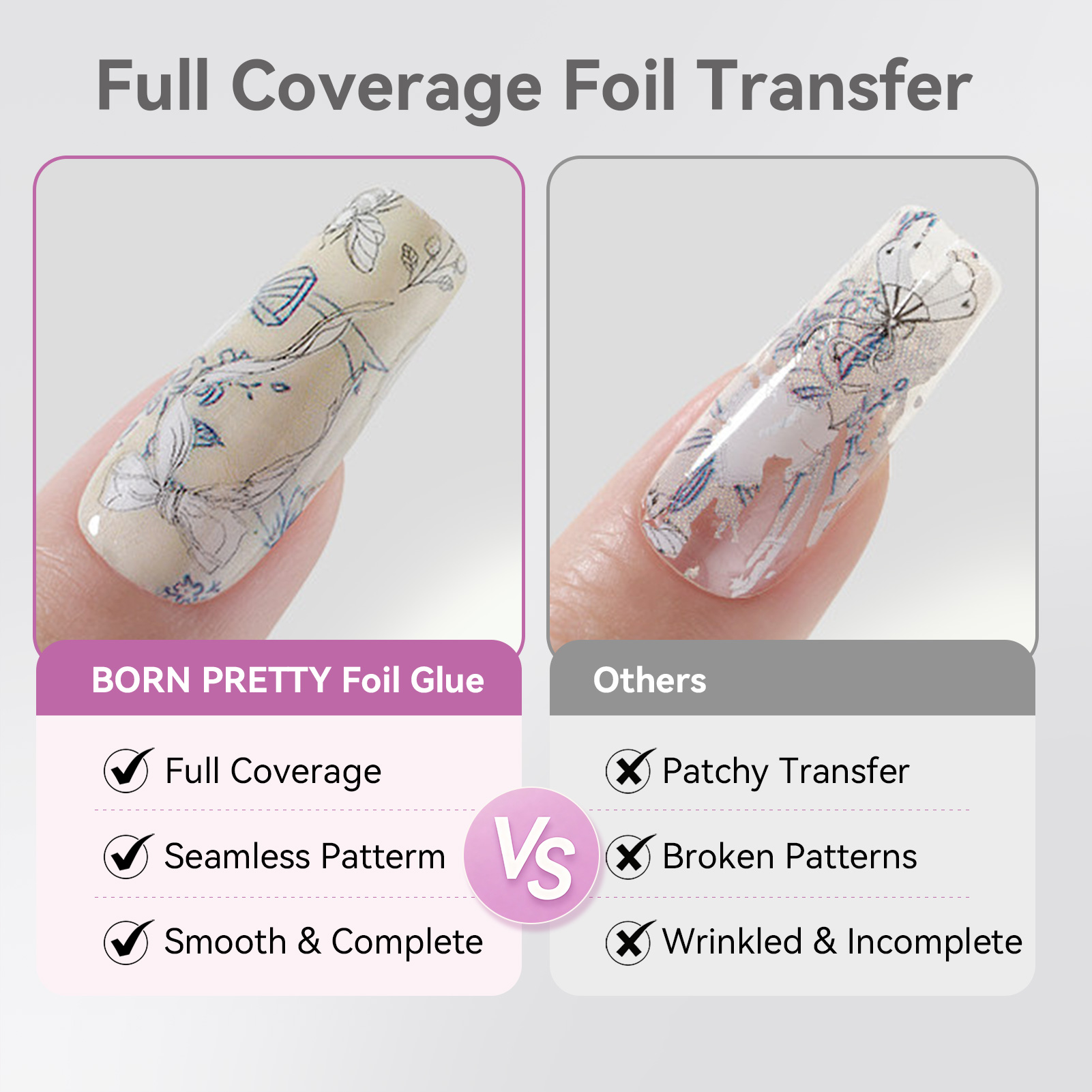 본 프리티 네일 포일 글루 젤 10ML 포일 트랜스퍼  - Nail Foil Transfer 리뷰 및 가격