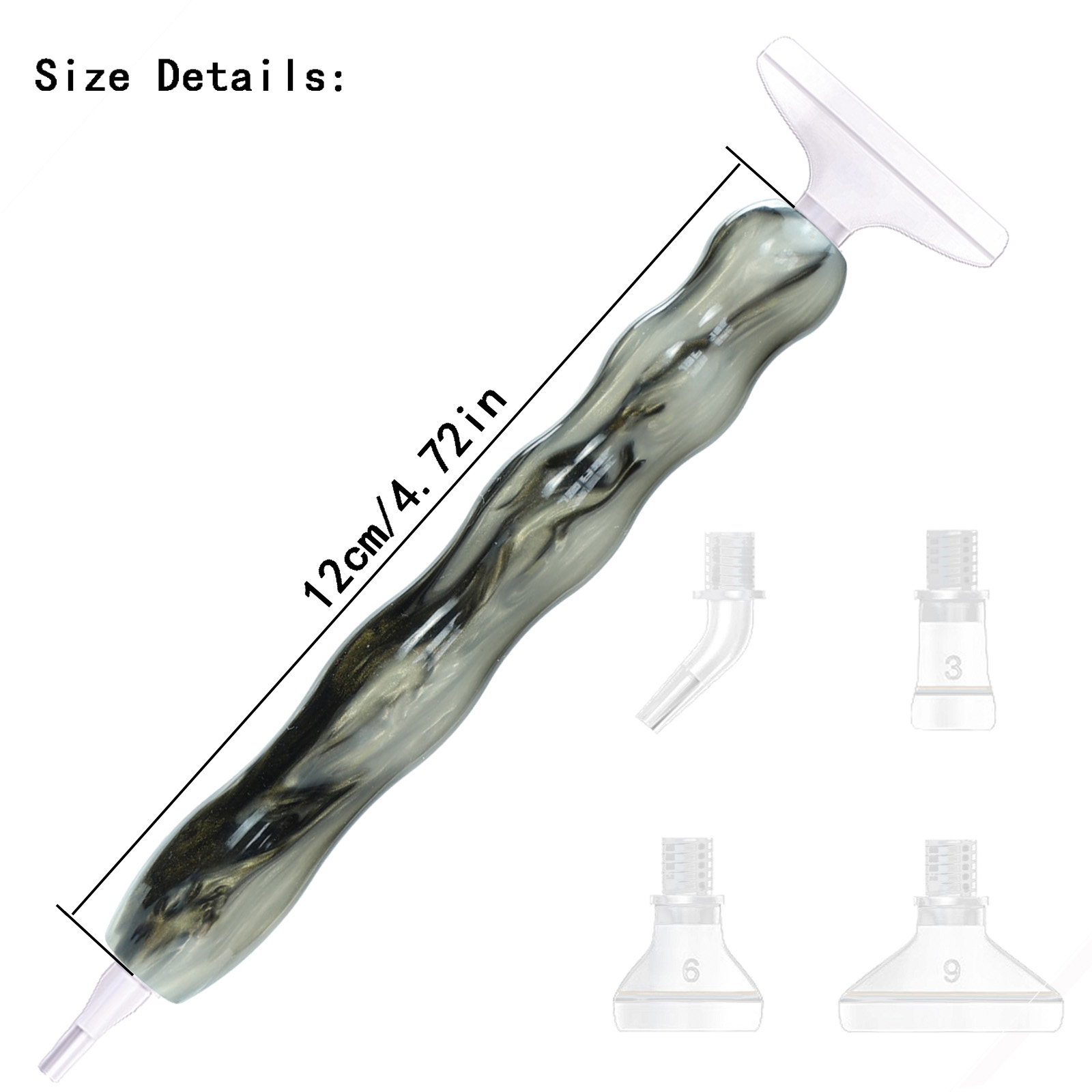 5D 다이아몬드 페인팅 레진 펜 세트, 플라스틱 교체  - Nail Art Painting 리뷰 및 가격