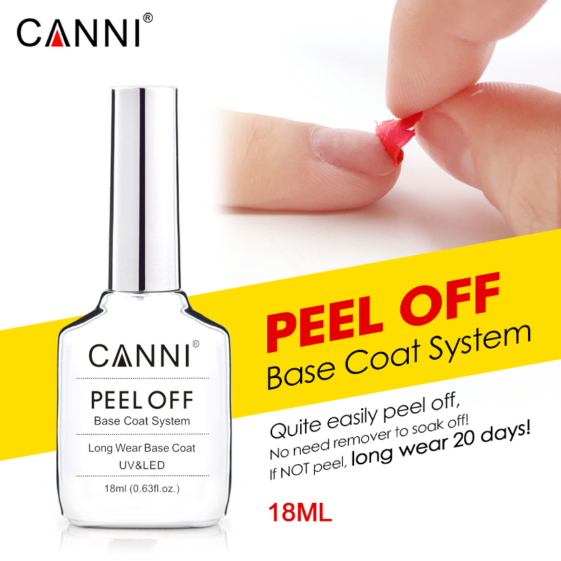 Canni 다이아몬드 노와이프 탑 코트, 롱 웨어, 필 - Peel Off Base Coat 리뷰 및 가격