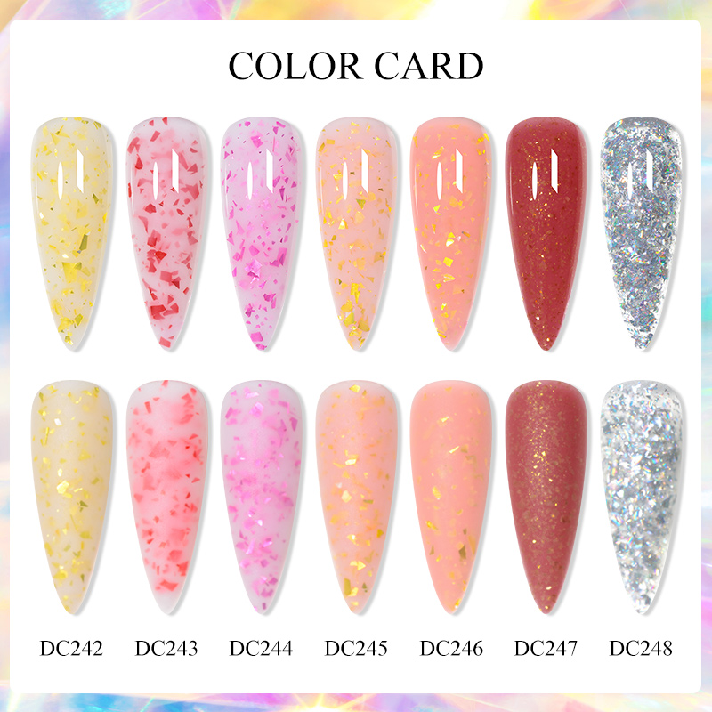 Mtssii 핑크 글리터 퀵 익스텐션 젤 네일 광택제  - Nail Foil Transfer 리뷰 및 가격