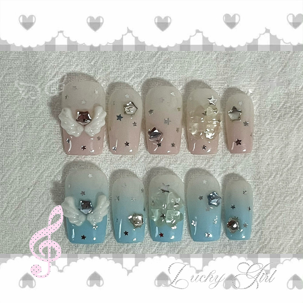Y2K 레트로 한국 스타일 스타 다이아몬드 도트 보우  - Nail Art Y2K 리뷰 및 가격