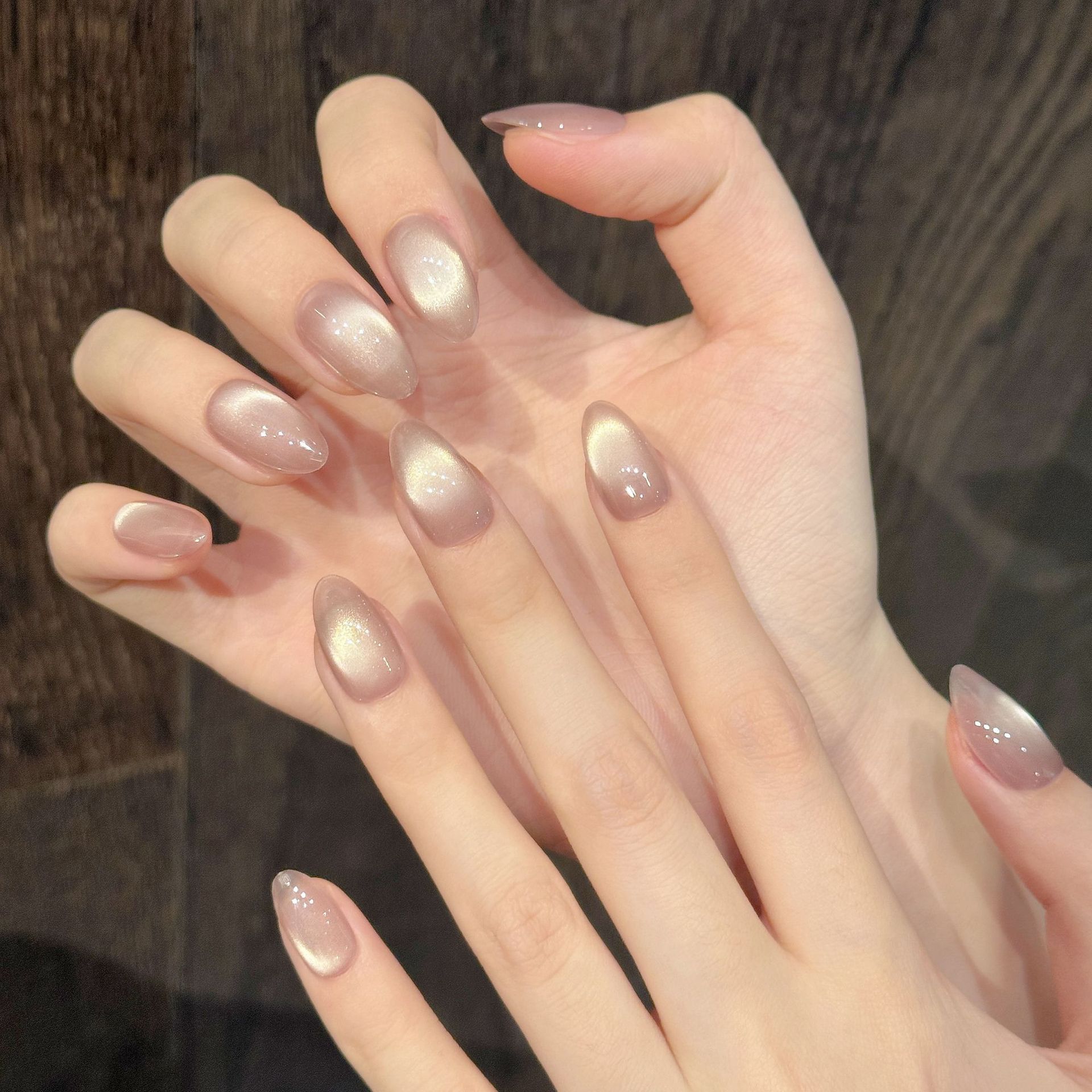 10개 수제 프레스온 네일 솔리드 컬러 광택 유리 비즈 - Nail Art Y2K 리뷰 및 가격