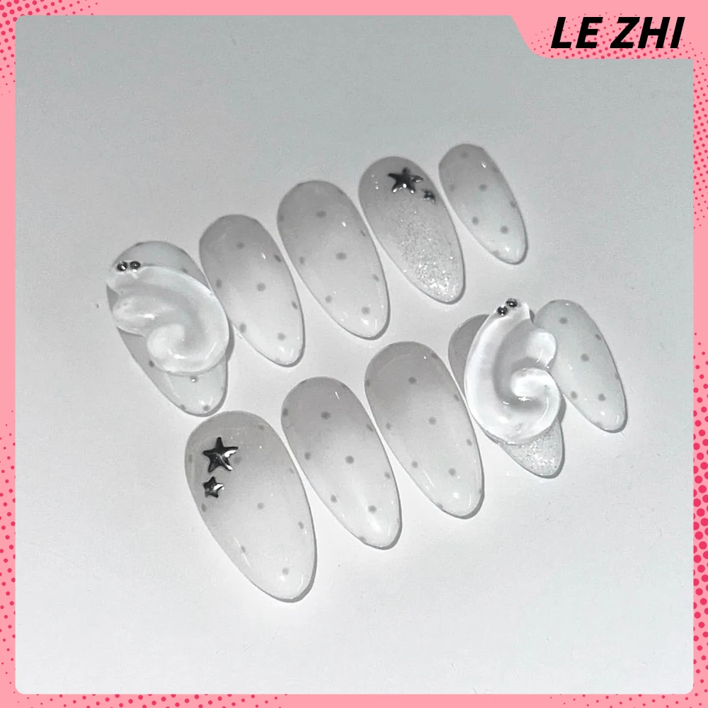 Y2K 레트로 윙즈 스타 글리터 프레스온 네일 아트 아 - Nail Art Y2K 리뷰 및 가격